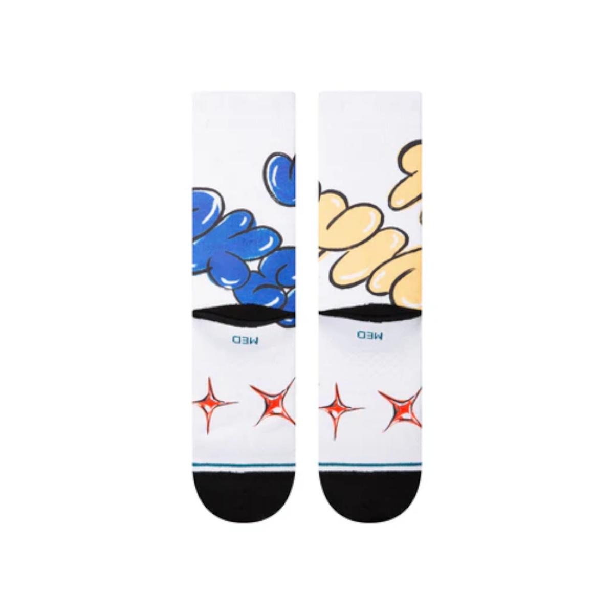 Stance Sock Men Tryin Sucker Crew White-2