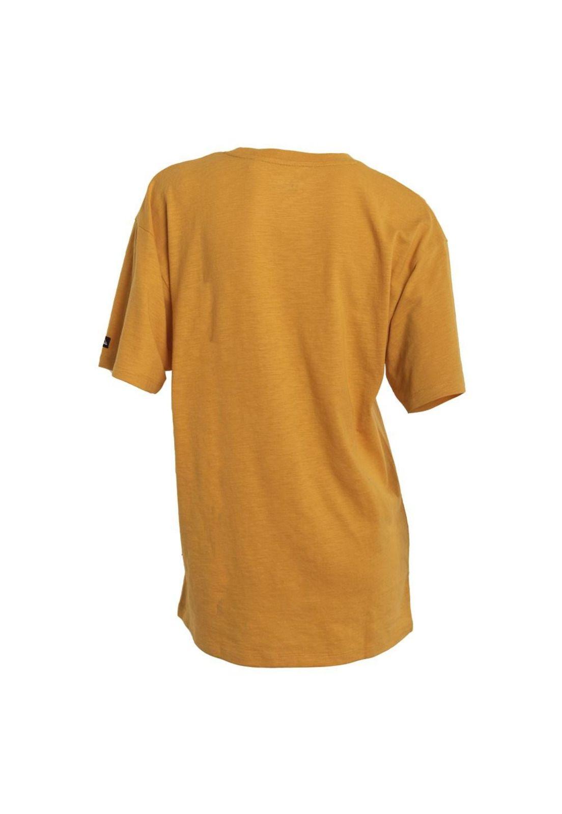 Polera Women Overzise Yellow Orange-2