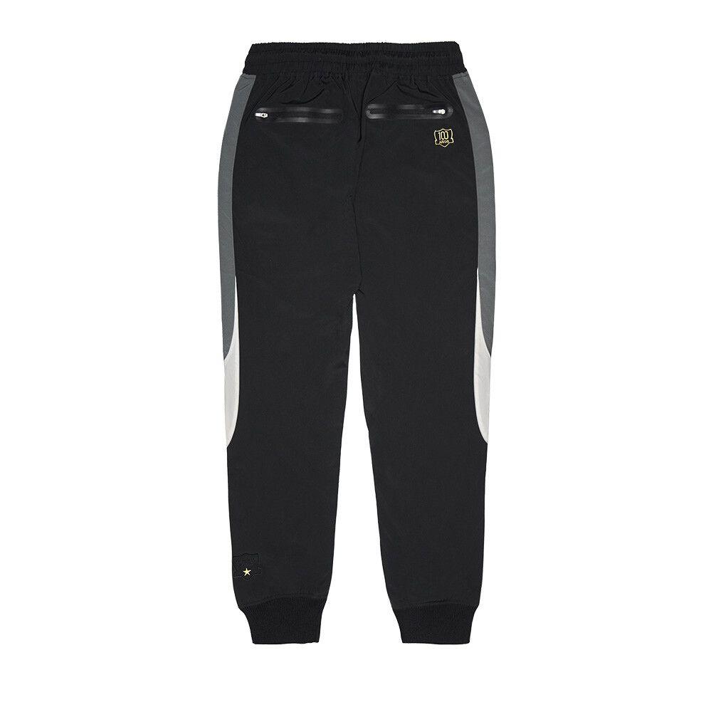 Pantalón Colo Colo Urbano Hombre  Color Block Negro Blanco-1