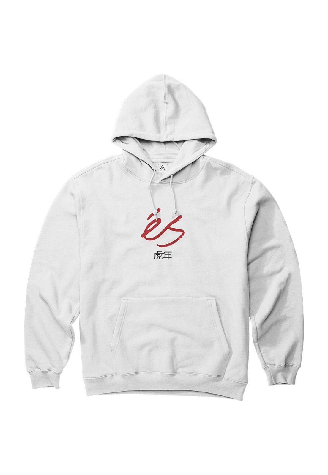 Poleron Tiger Hoodie White-0