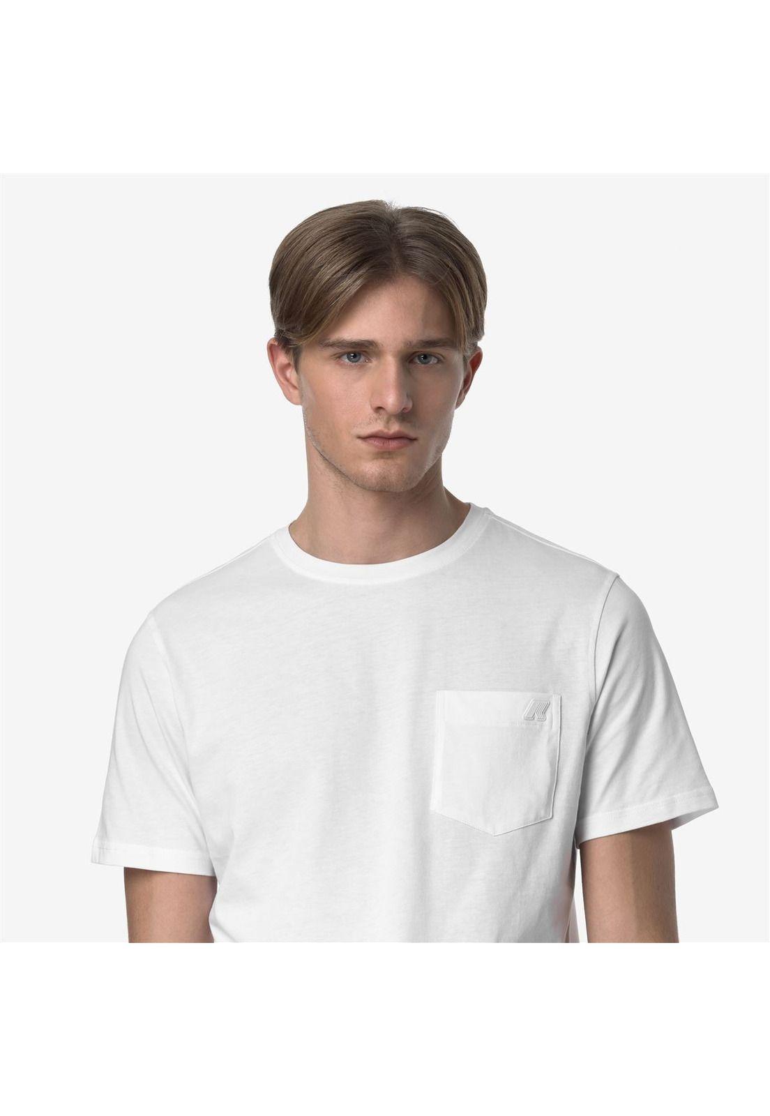Polera K-Way Men Sigur White-3