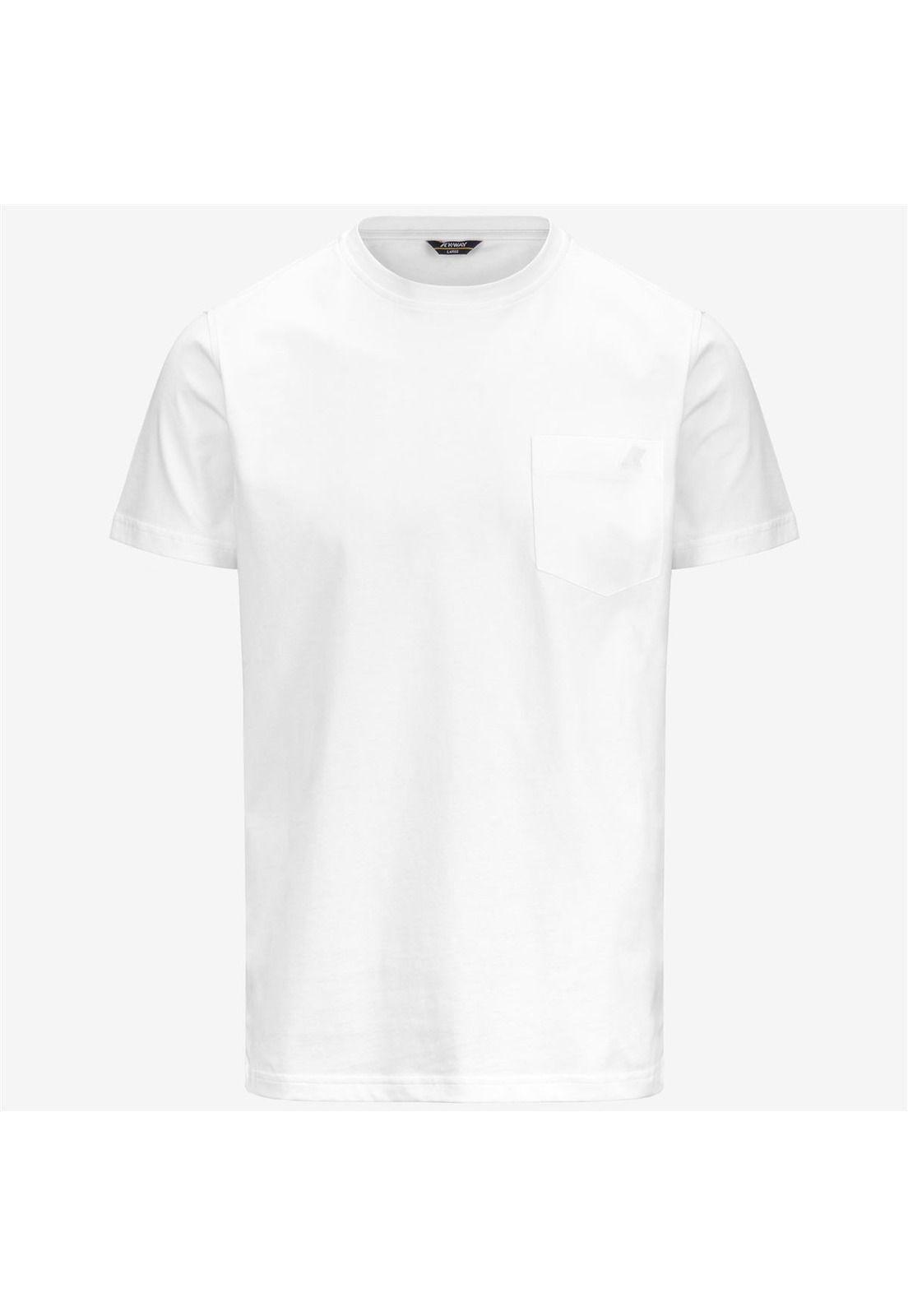 Polera K-Way Men Sigur White-4