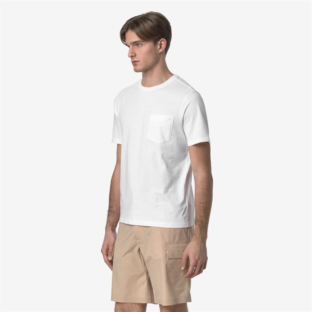 Polera K-Way Men Sigur White-2
