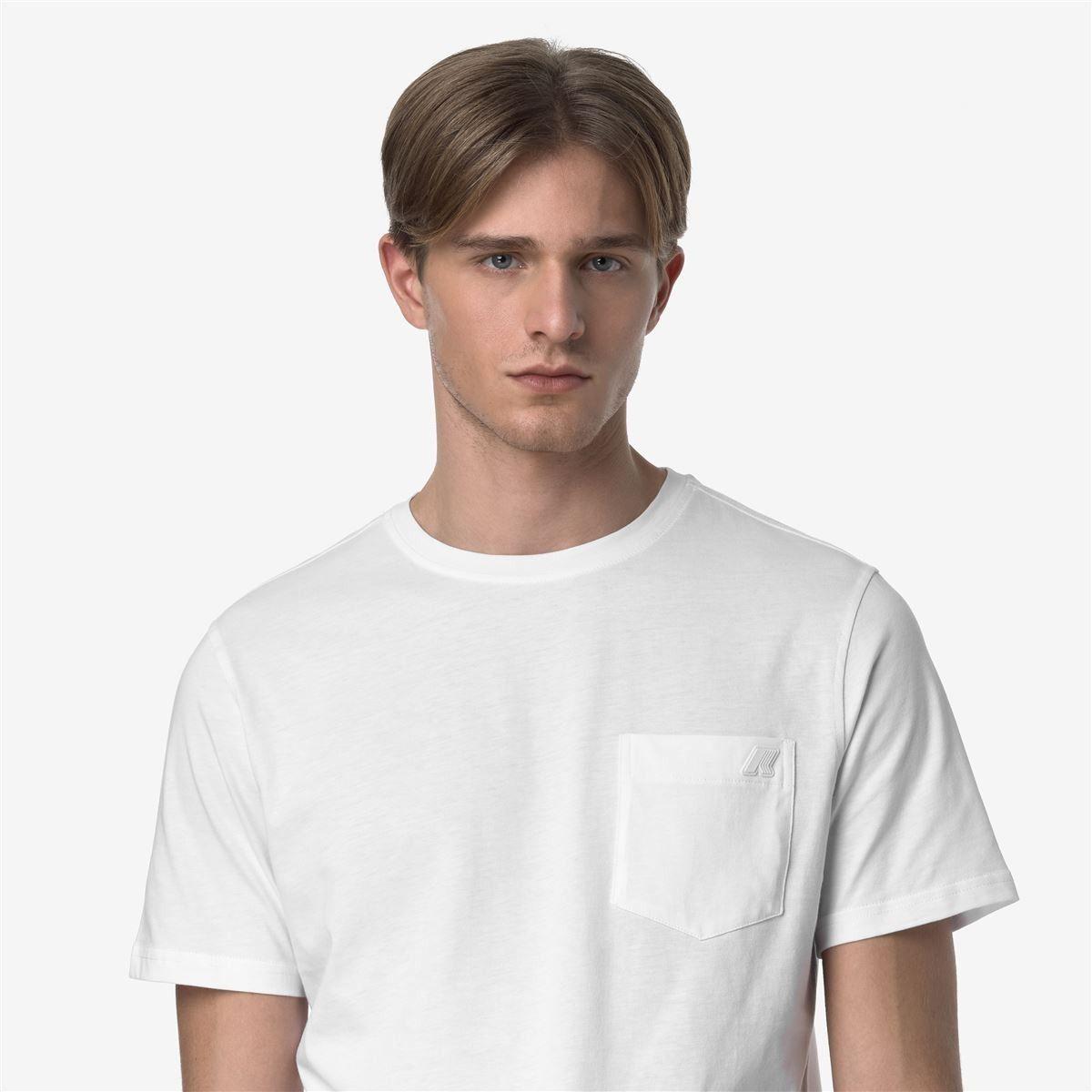 Polera K-Way Men Sigur White-4