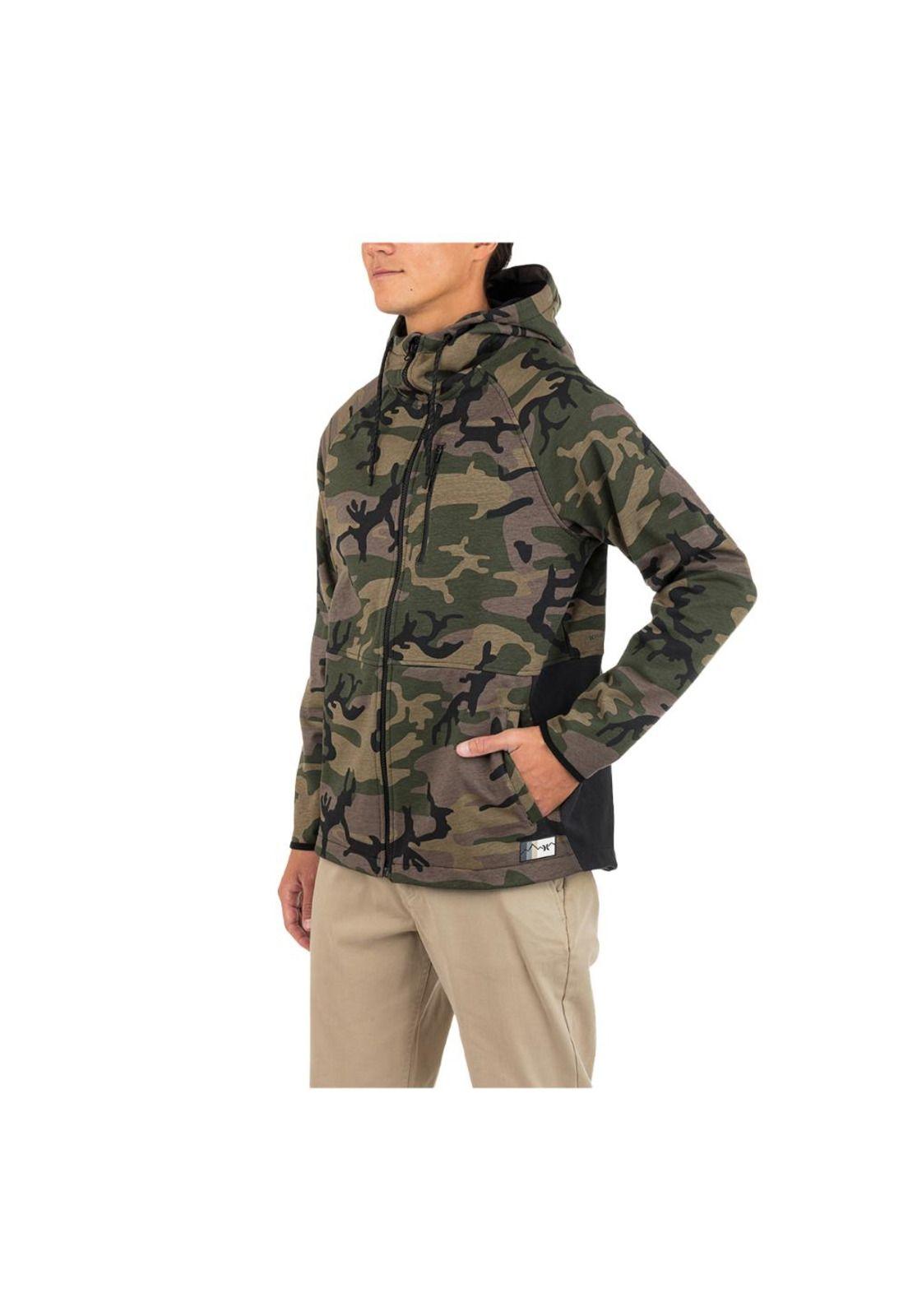 Chaqueta Wilder Camo Heat Full Zipper olive-2