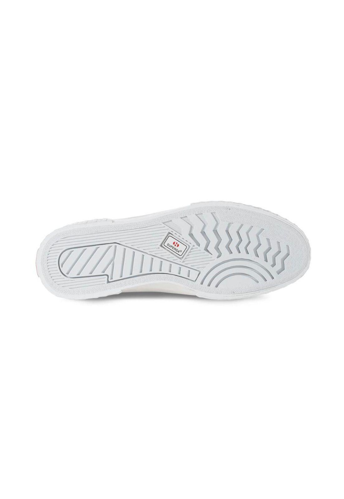 Zapatilla 2630 Stripe Black White Red-4
