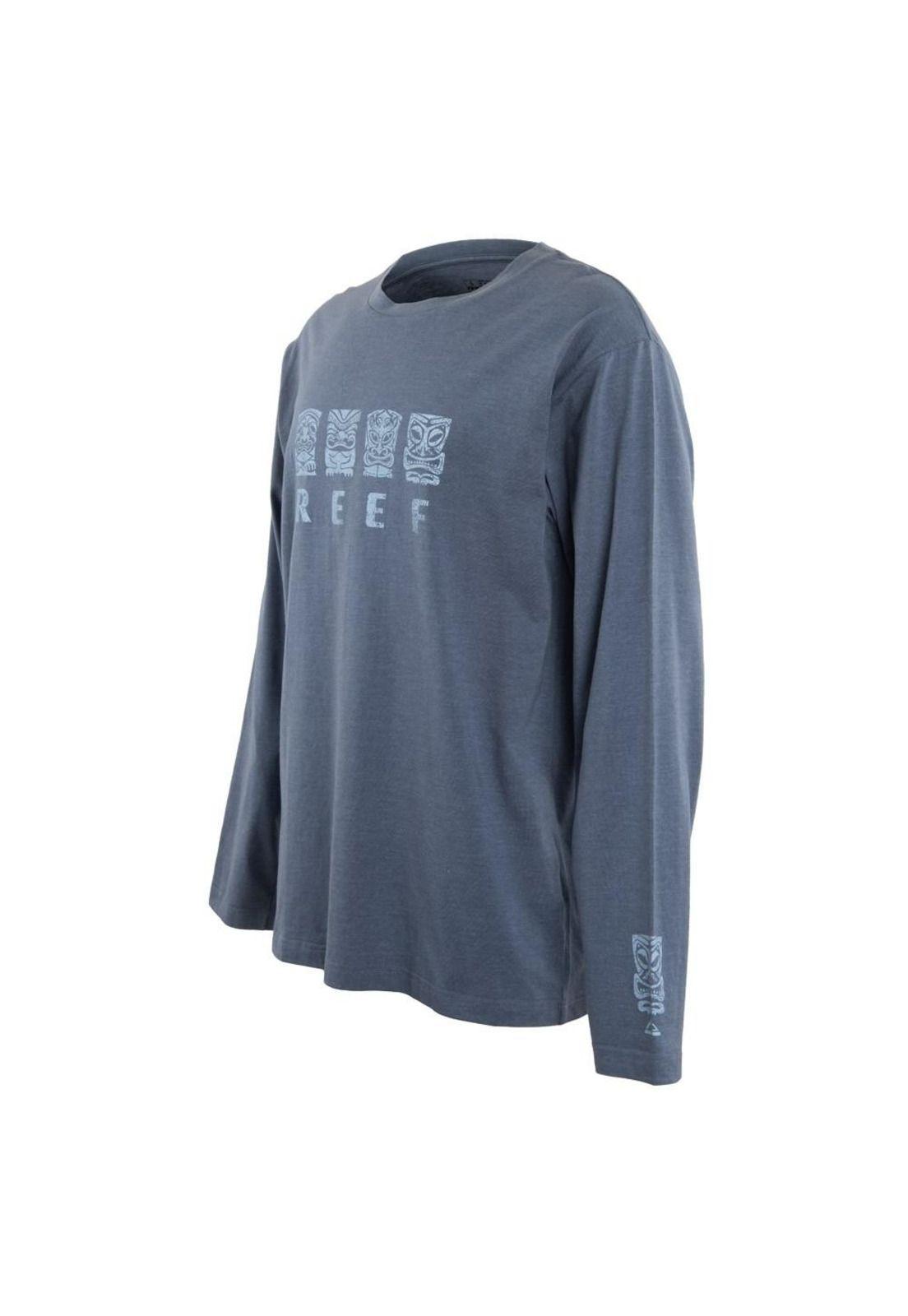 Polera Manga Larga Men Tiki Blue-1