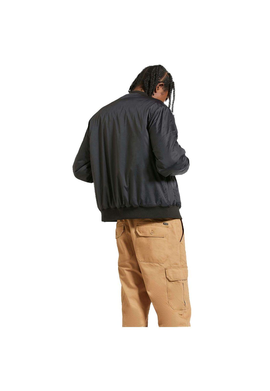 Chaqueta Brixton Dillinger Flight Bomber Black-2