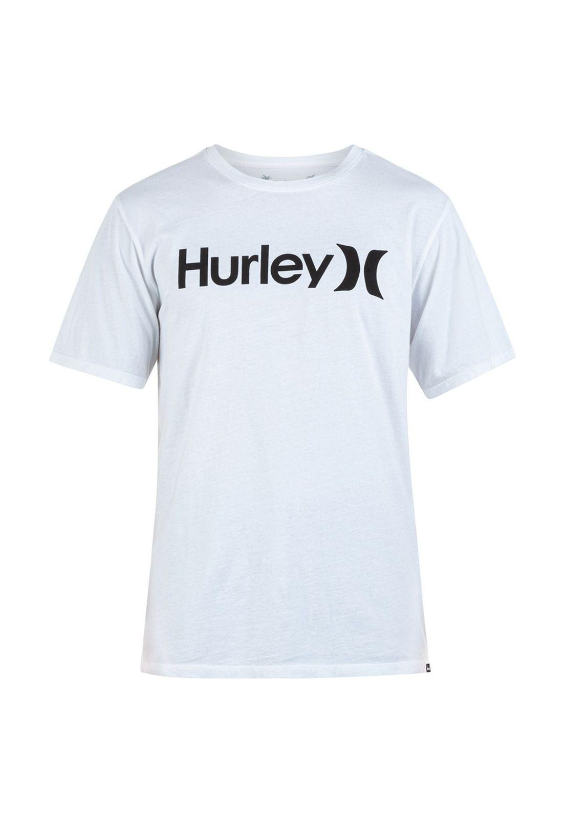 Polera Evd Wsh OAO Solid SS White Hurley-0