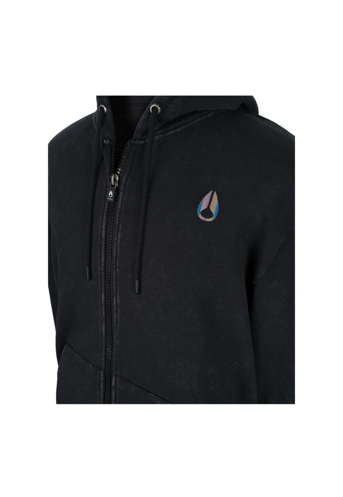 Poleron Nixon Men Full Zipper Black-2