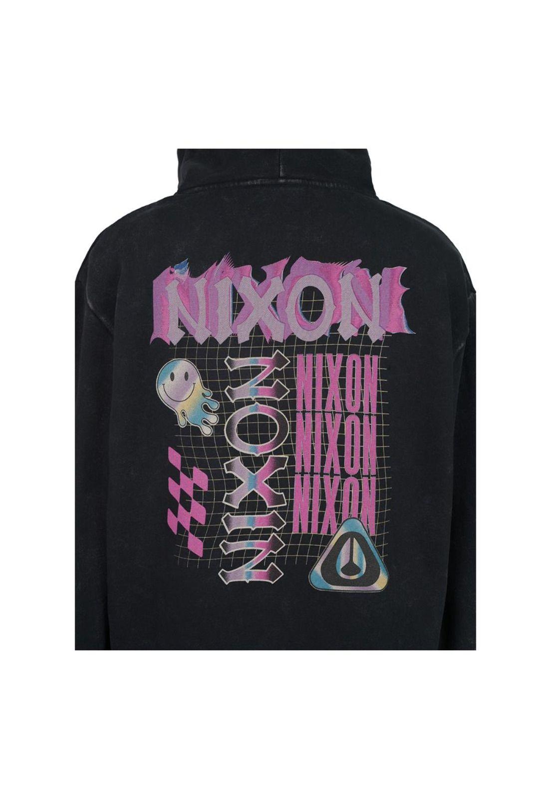 Poleron Nixon Men Full Zipper Black-3