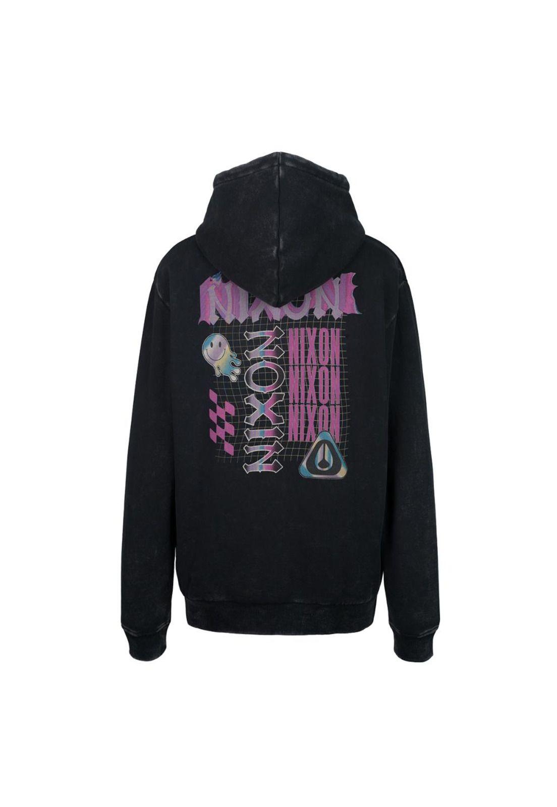 Poleron Nixon Men Full Zipper Black-1