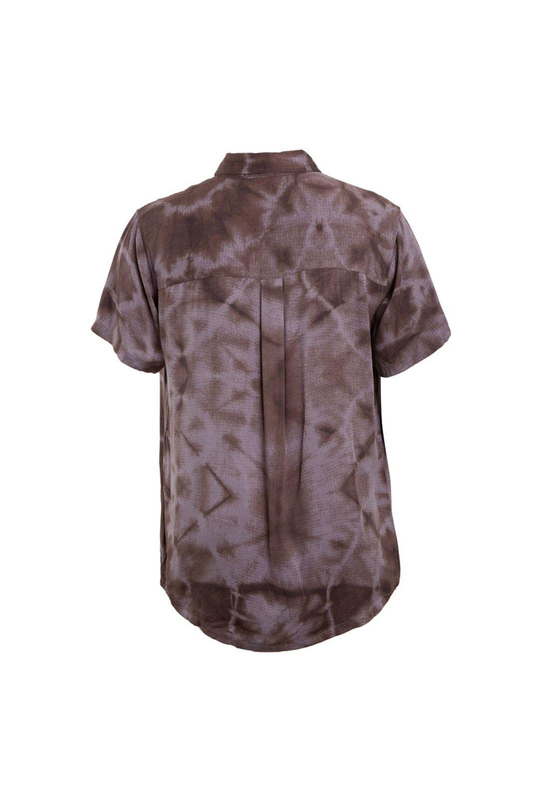 Camisa Manga Corta Brown-2