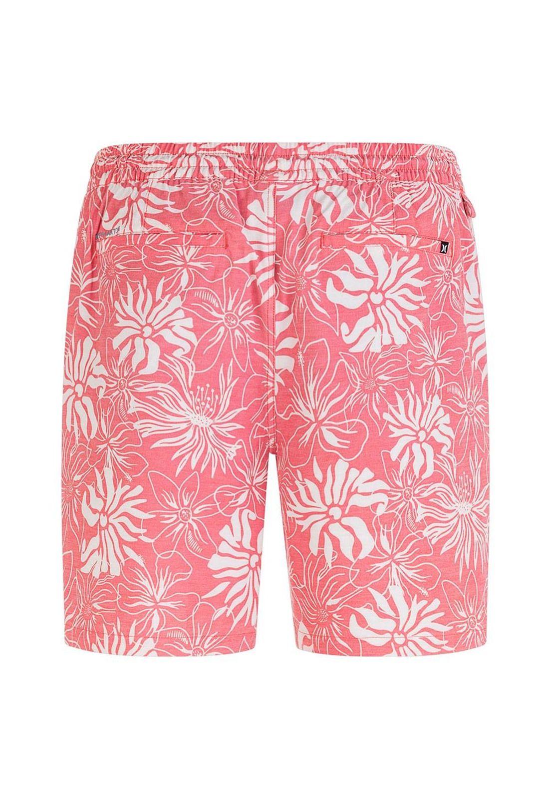 Short Phantome Natural Volley 18 Red Hurley-1