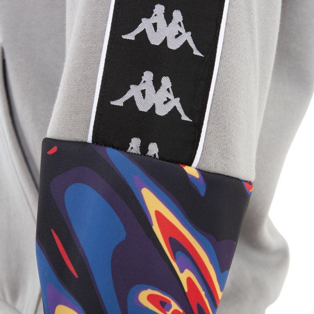 Poleron Hoodie Boys Gray Multi-3