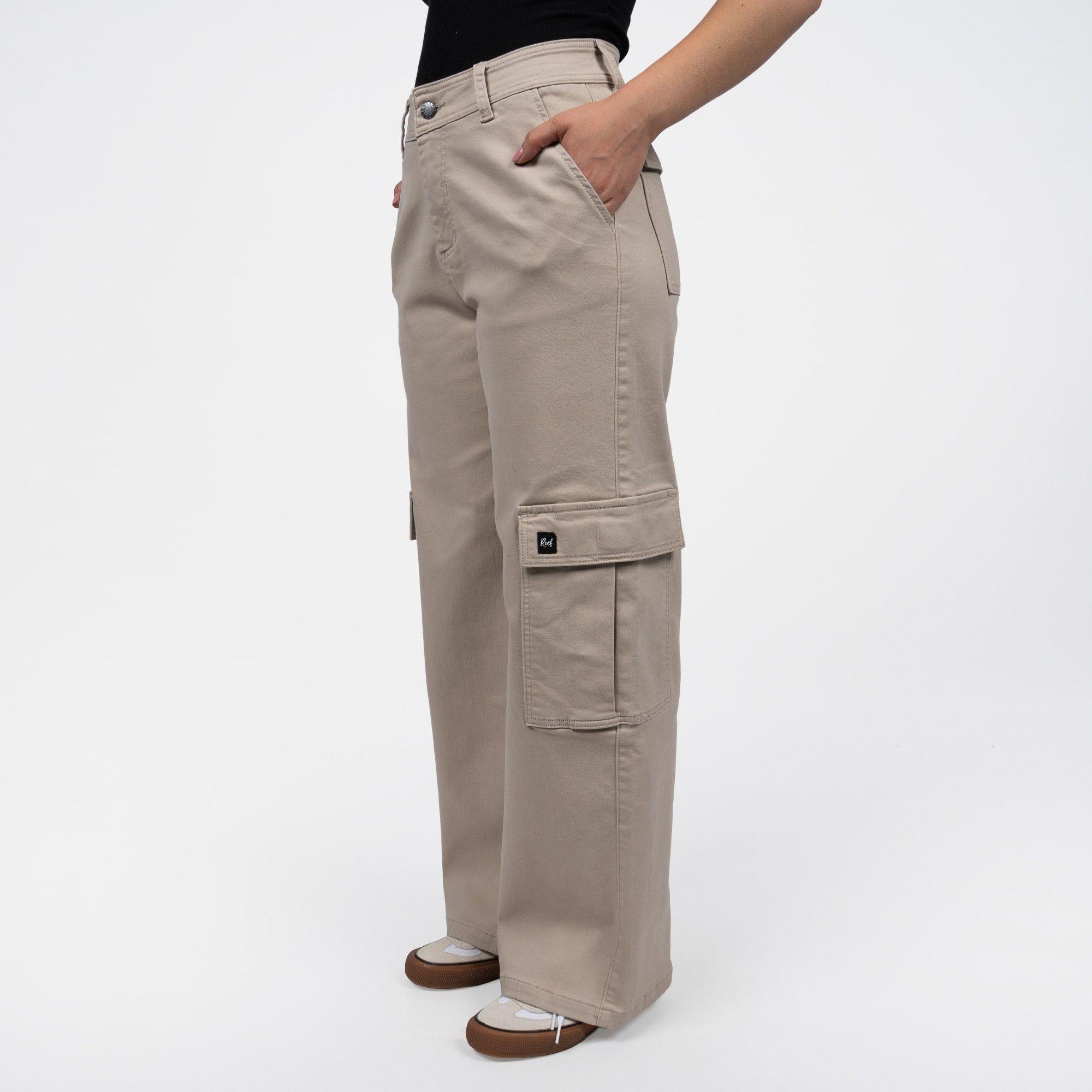 Pantalón Reef Women Cargo Beige-2
