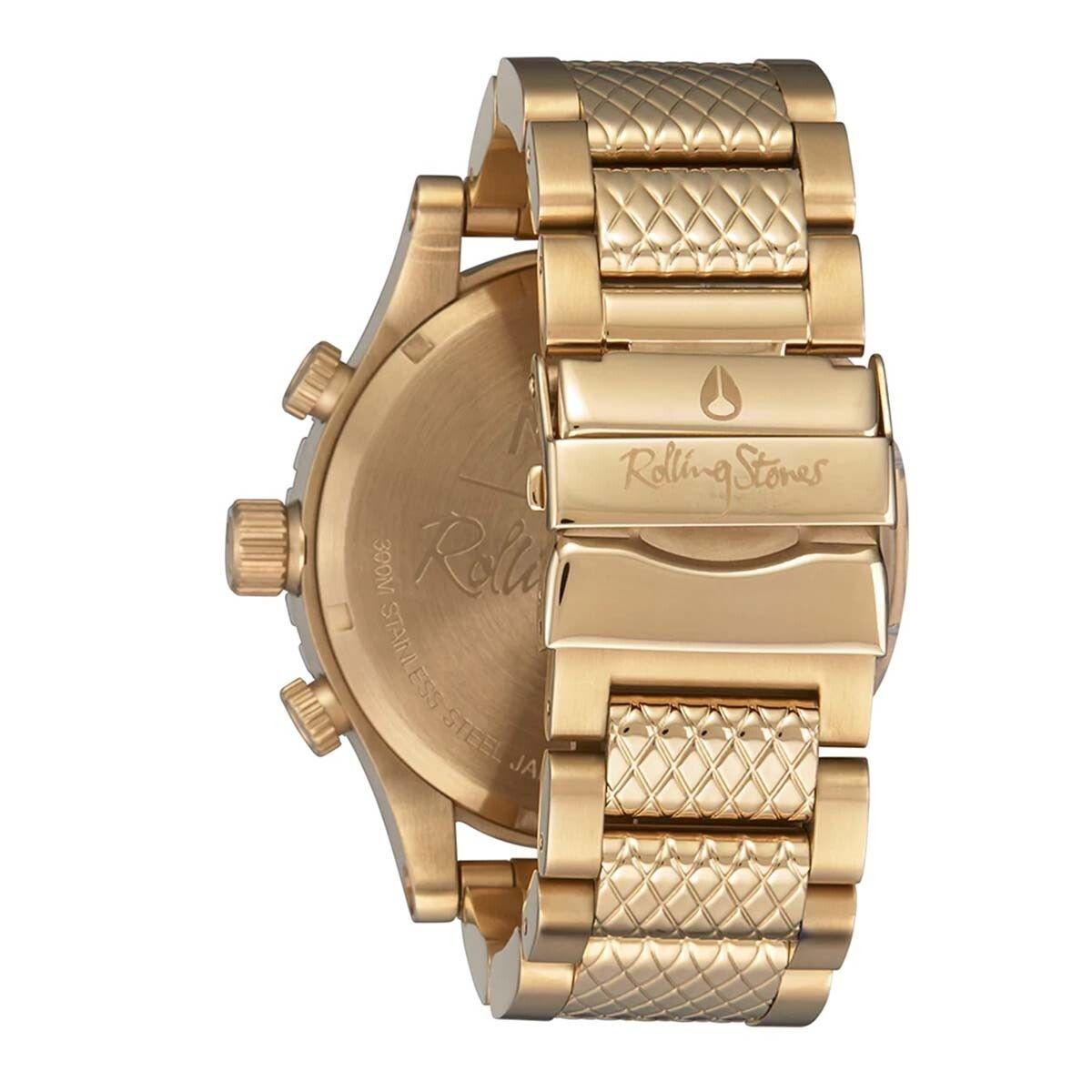 Reloj Rolling Stones 51-30 Gold Black-3