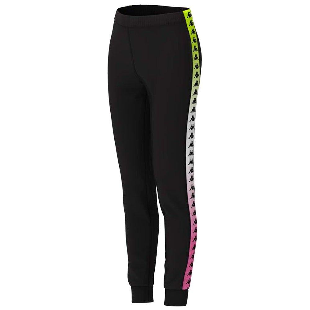 Pantalon 222 Banda Women Wrastoria Degrade Black Fuxia Lime-0