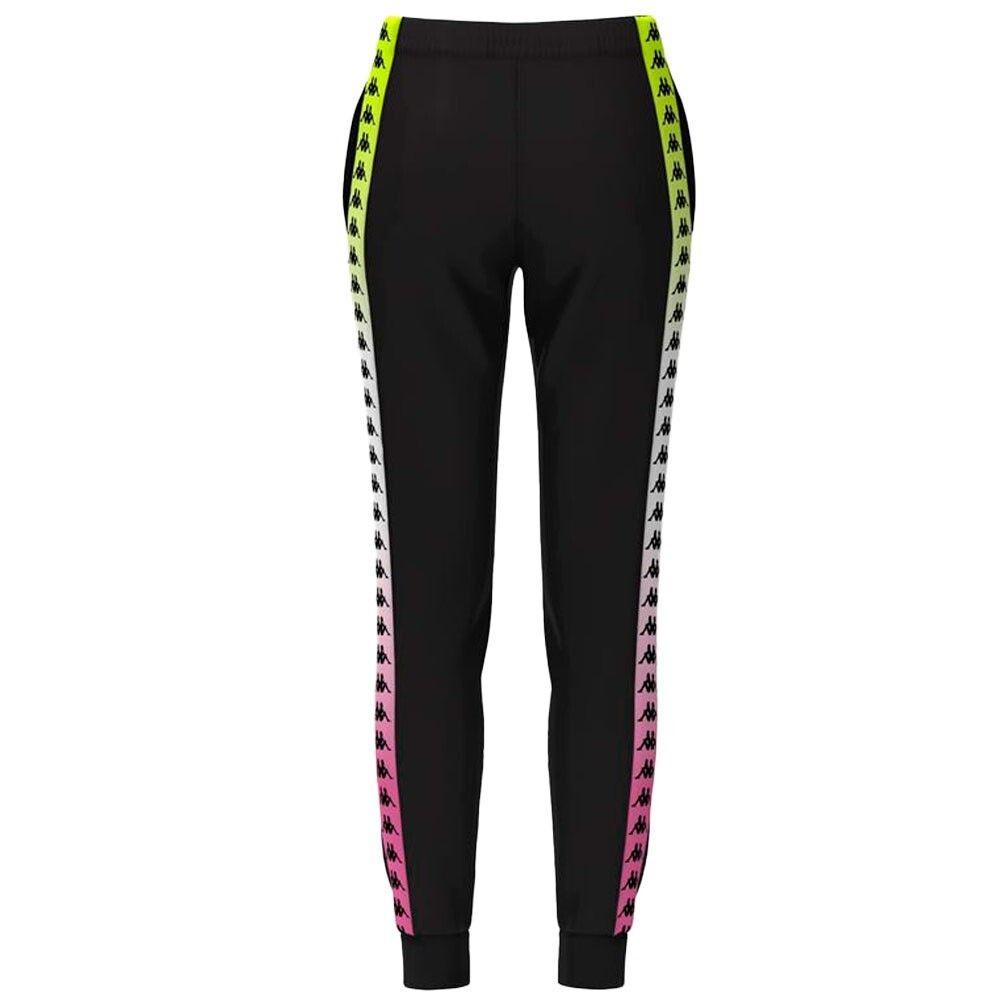 Pantalon 222 Banda Women Wrastoria Degrade Black Fuxia Lime-2