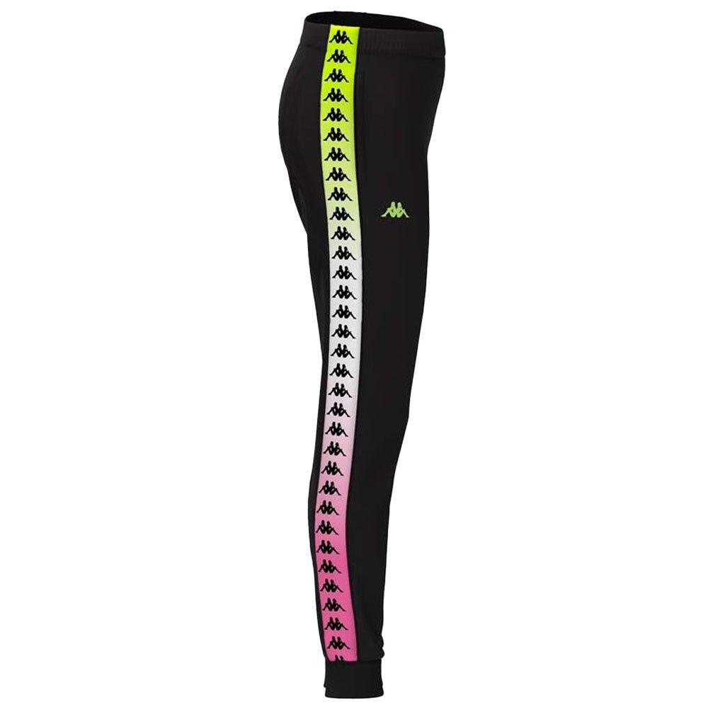Pantalon 222 Banda Women Wrastoria Degrade Black Fuxia Lime-3