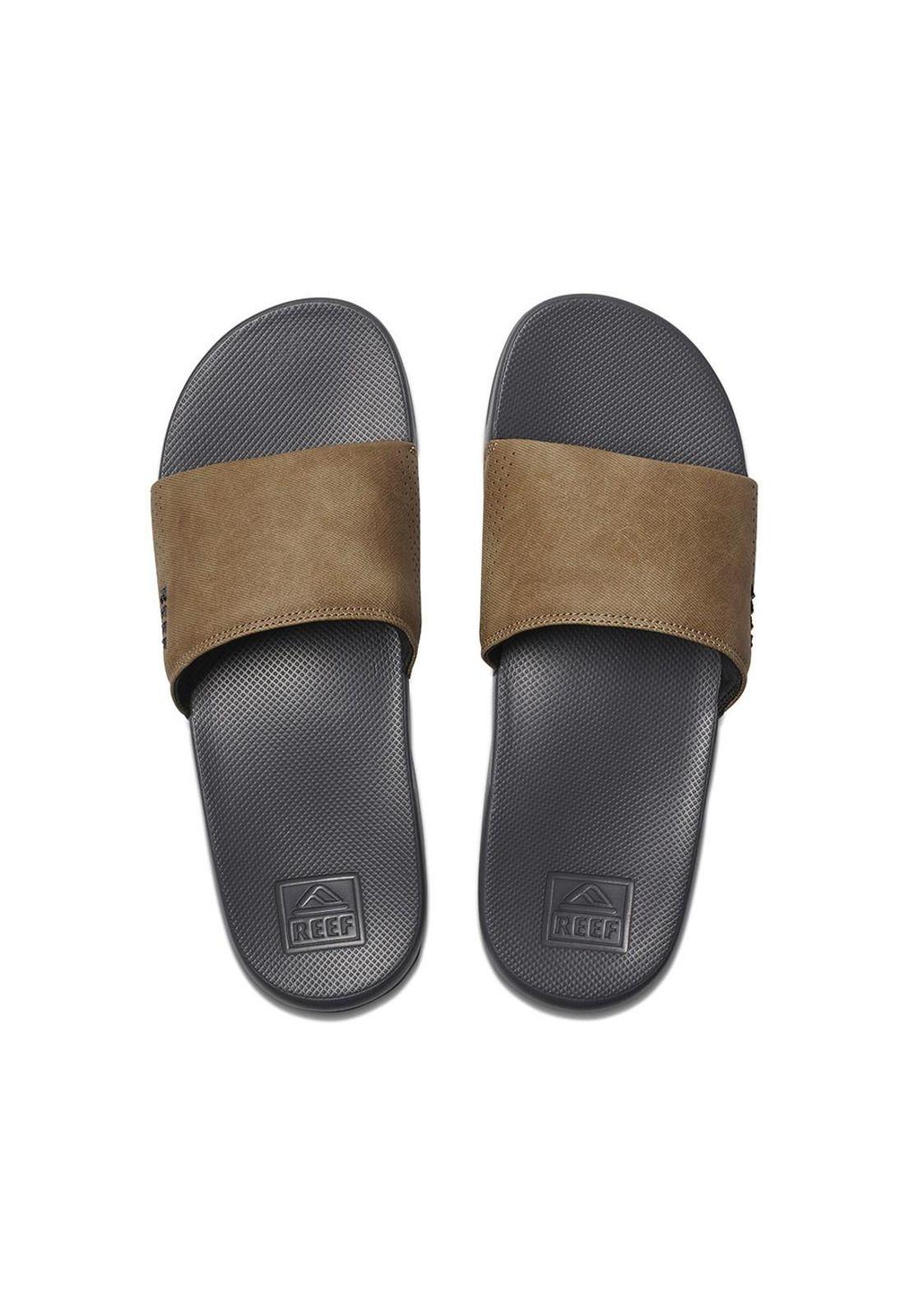 Sandalia One Slide Men Brown Reef-1