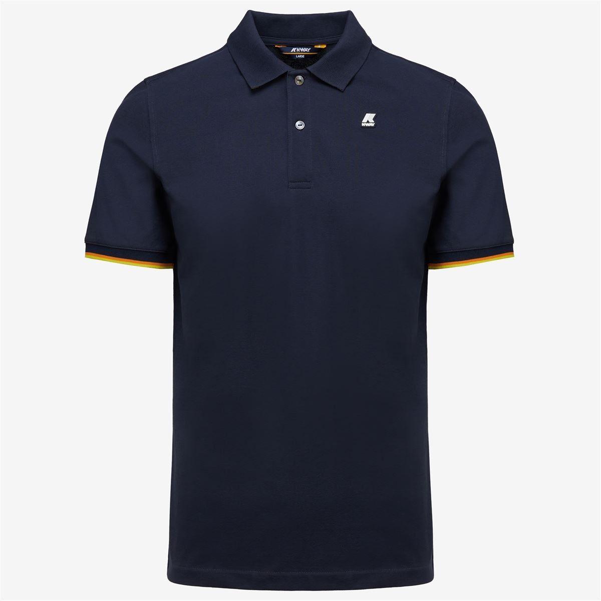 Polera K-Way Men Vincent Blue Depth-0