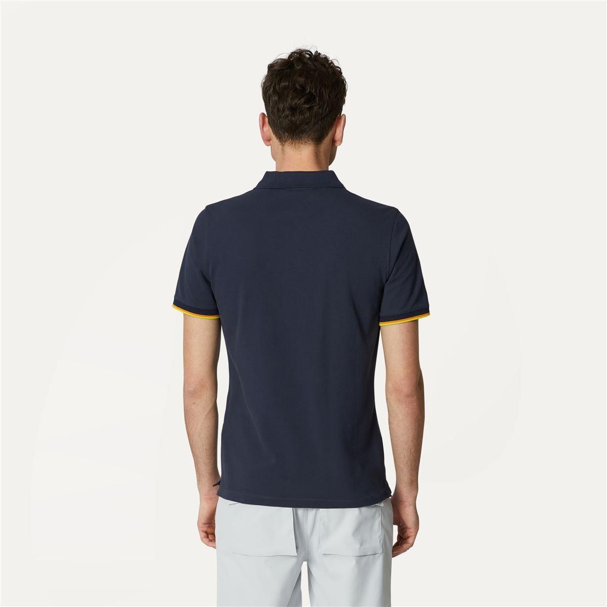 Polera K-Way Men Vincent Blue Depth-3