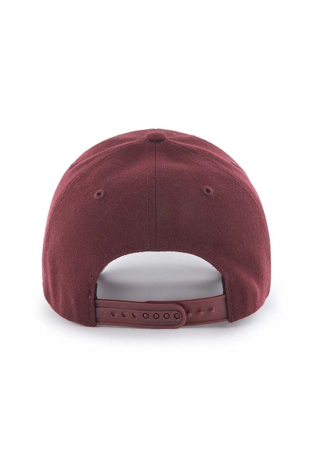 Jockey New York Yankees Dark Maroon MVP Snapback-1