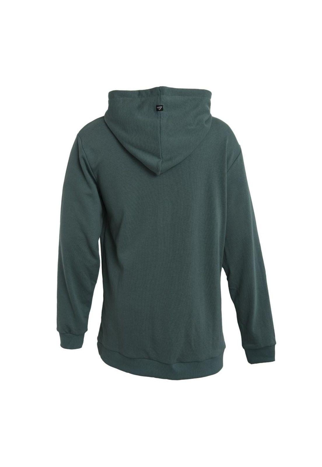 Poleron Men Hoodie Green Yellow-2