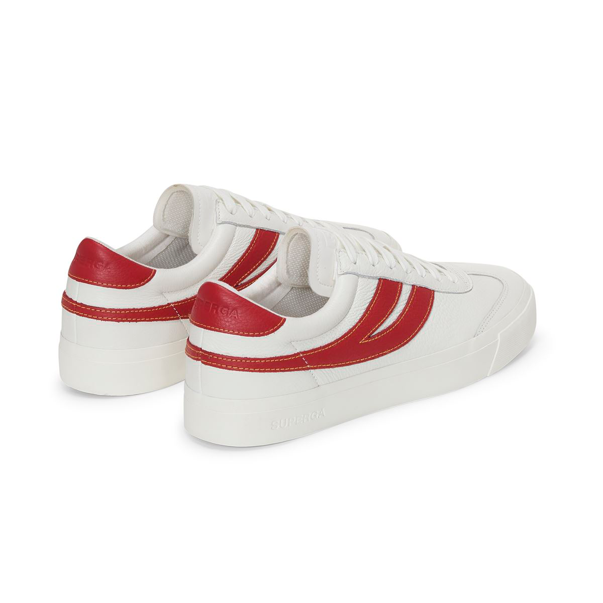 Zapatilla 4834 Club Swallow White Red-2