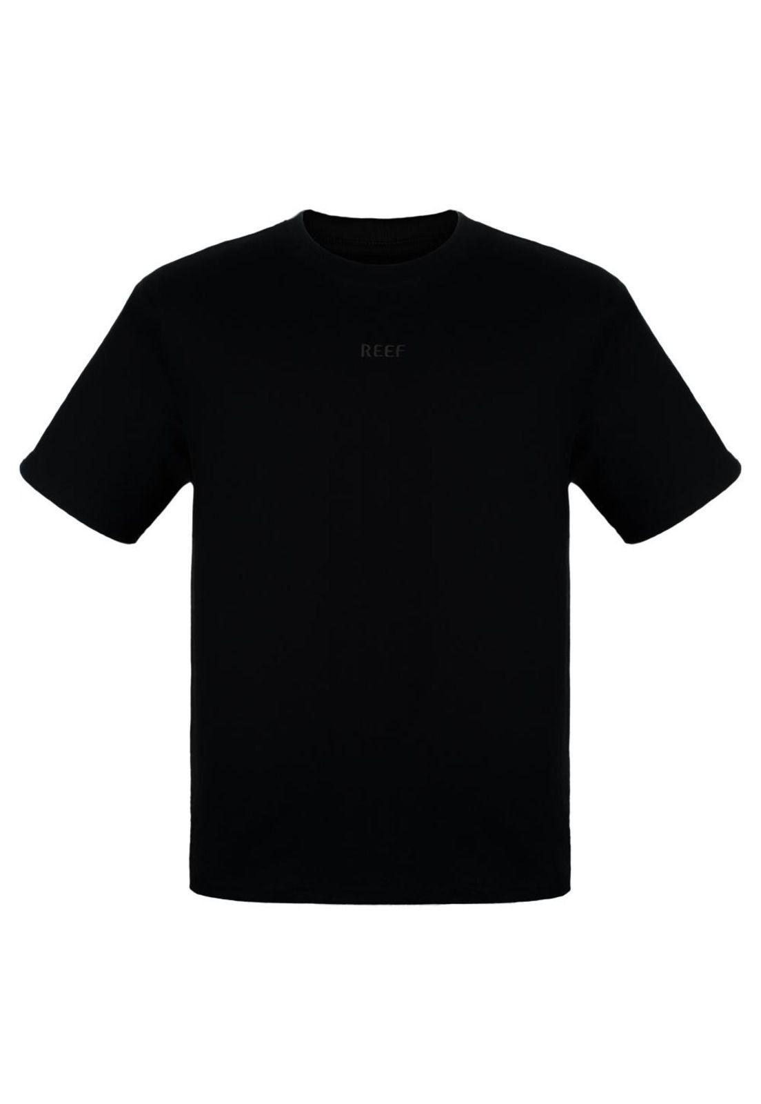 Poleras M/C Reef Hombre Negro-0