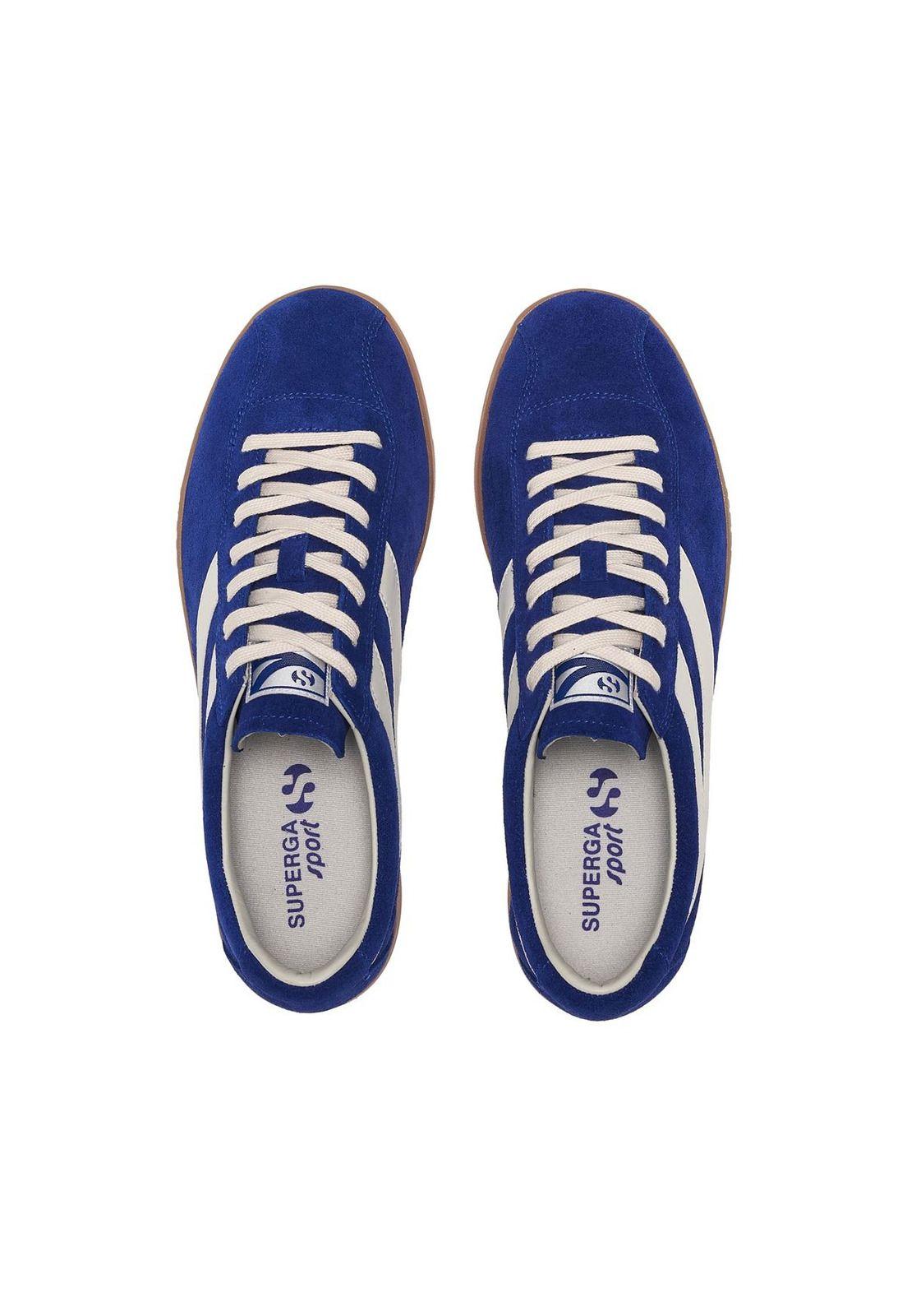 Zapatilla Superga 1960 Capri Sport Blue White Mastice Gum-3