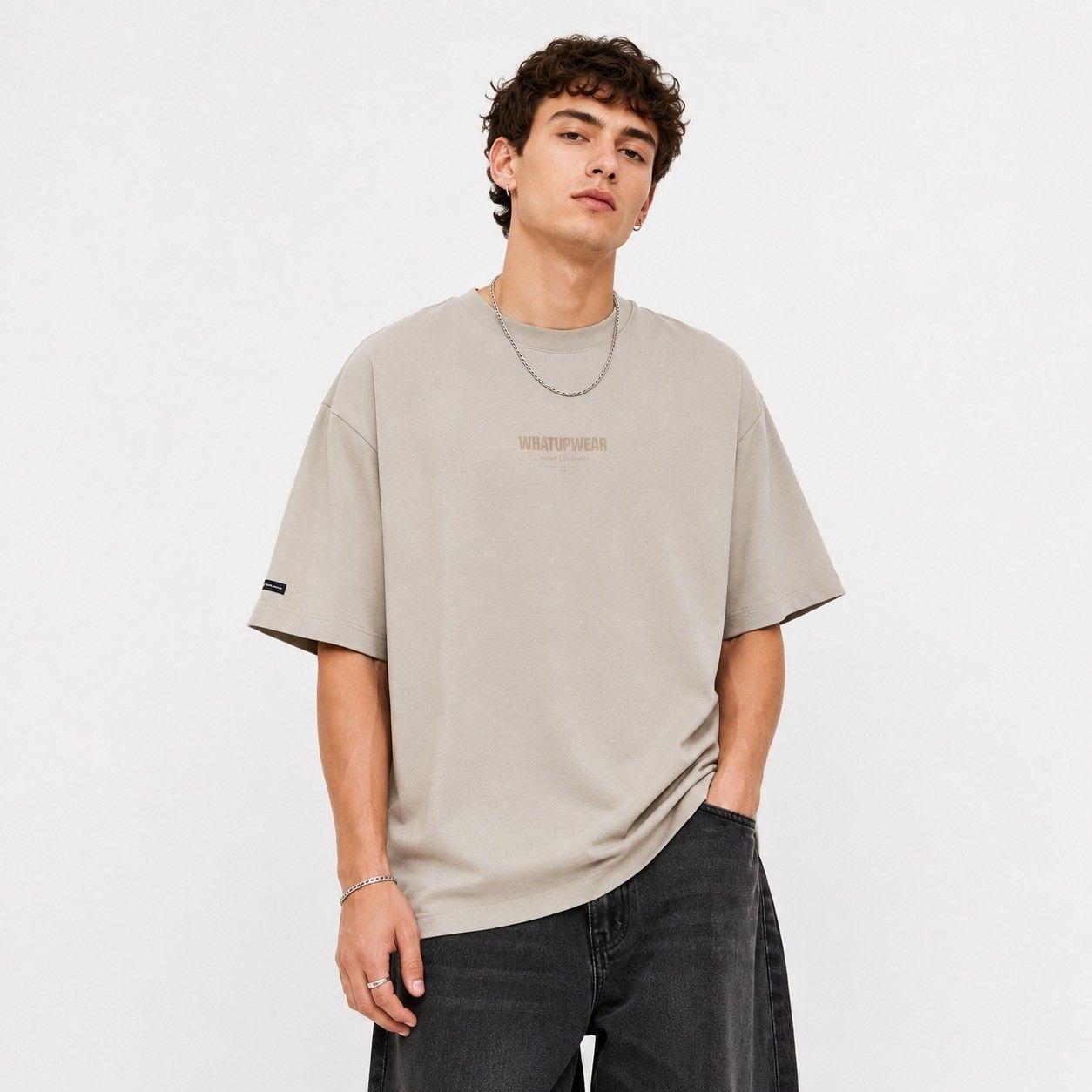 Polera Whatup Hombre Local Dreamers Beige-0