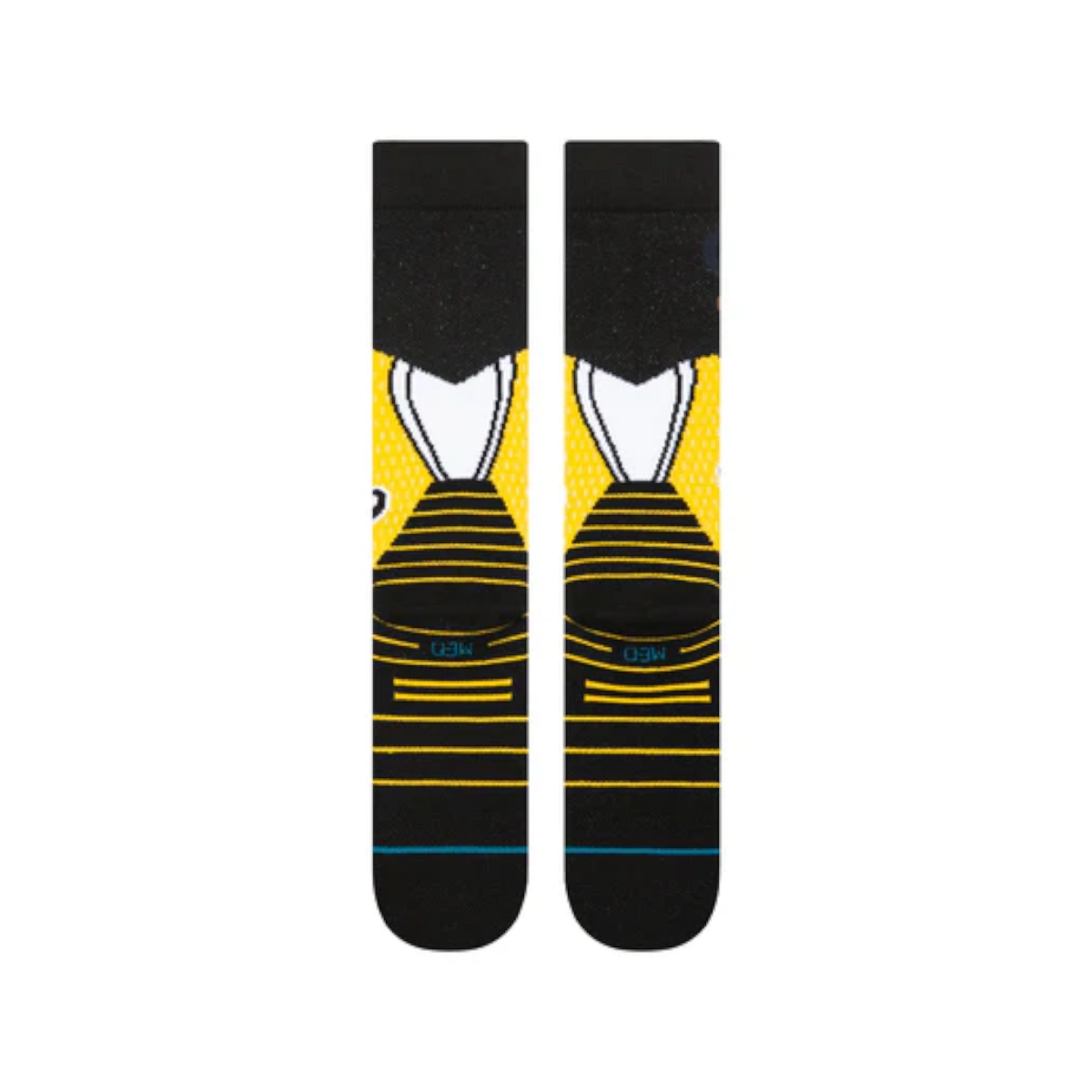 Stance Sock Snowboard Juicy Polu Over The Calf Yellow-2