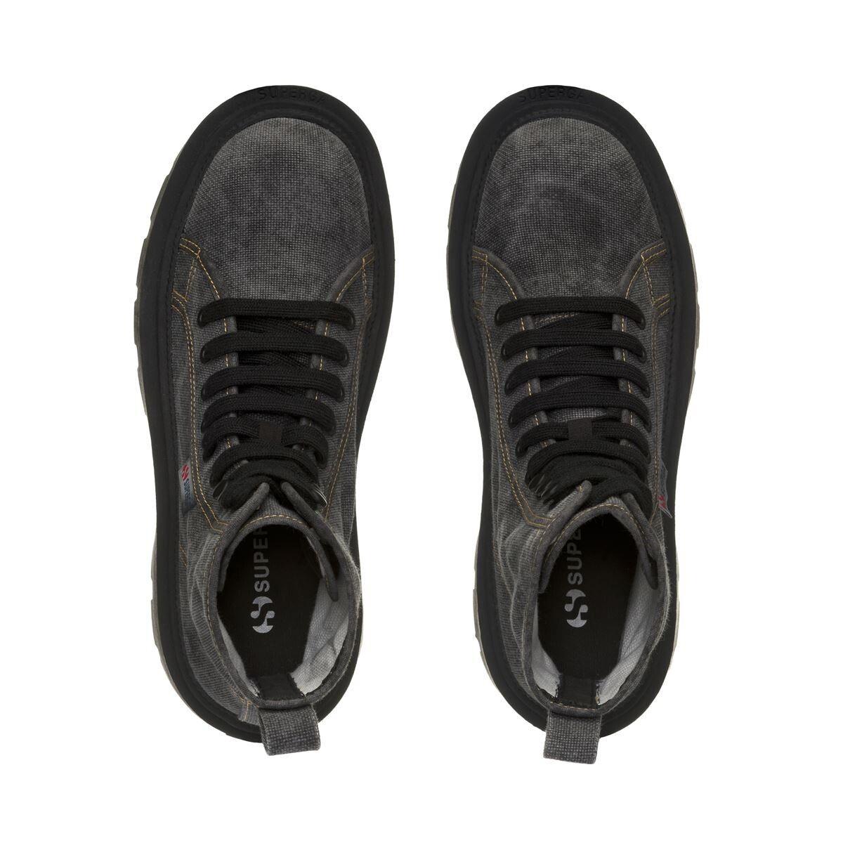 Zapatilla 3051 Alpina Apex High Black Bristol Beige Gardenia-3