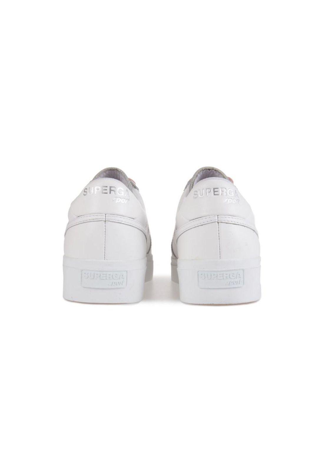 Zapatilla 2850 Seattle 3 Comfort White Silver Superga-2
