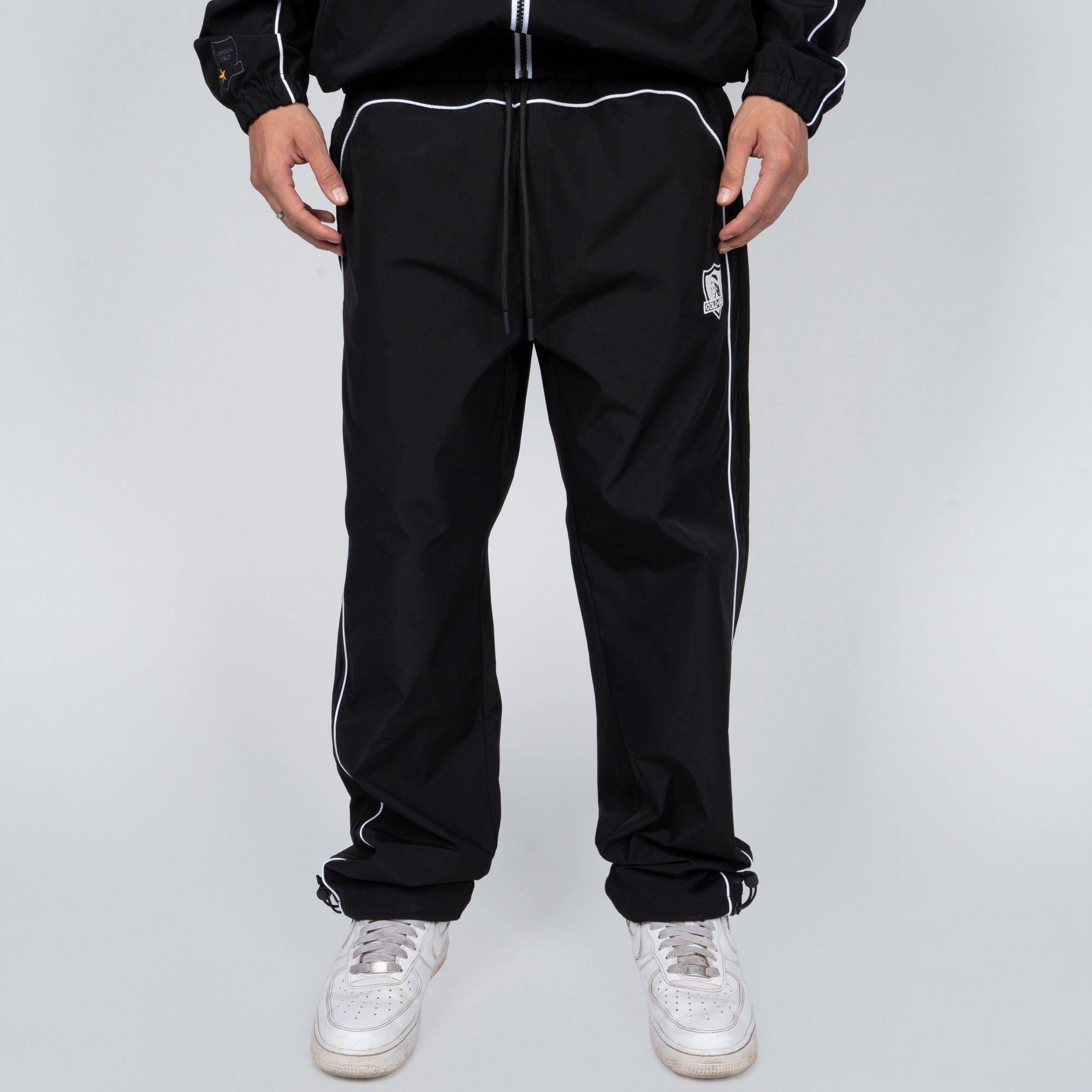 Pantalón Colo-Colo Urbano Negro y Blanco i26-0