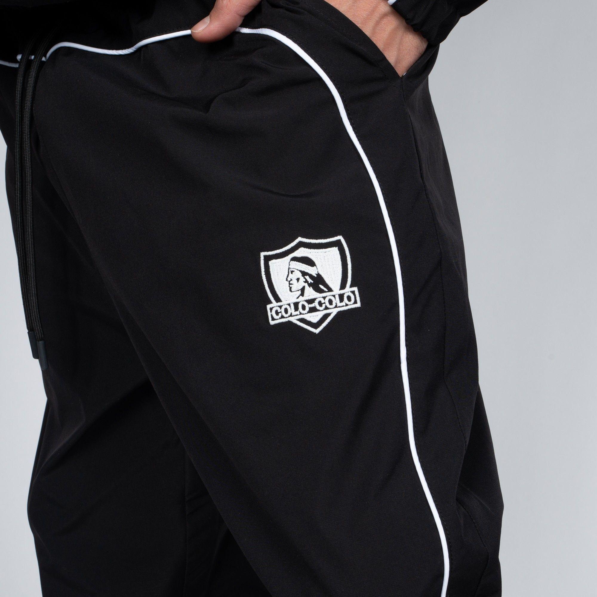 Pantalón Colo-Colo Urbano Negro y Blanco i26-3
