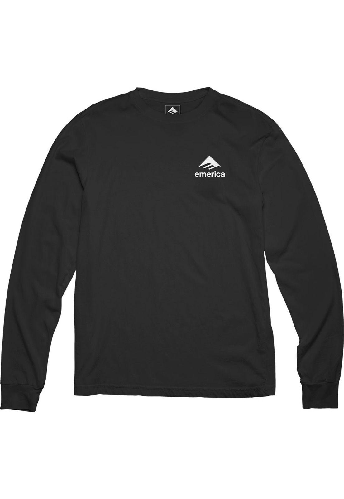 Polera Manga Larga Crafted Black-0