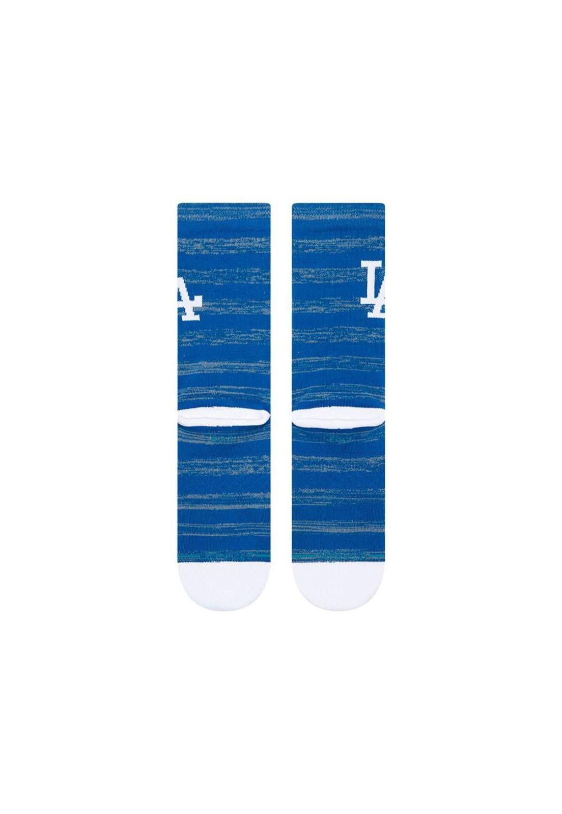 Stance Sock Los Angeles Dodgers Twist Crew Women Royal-2