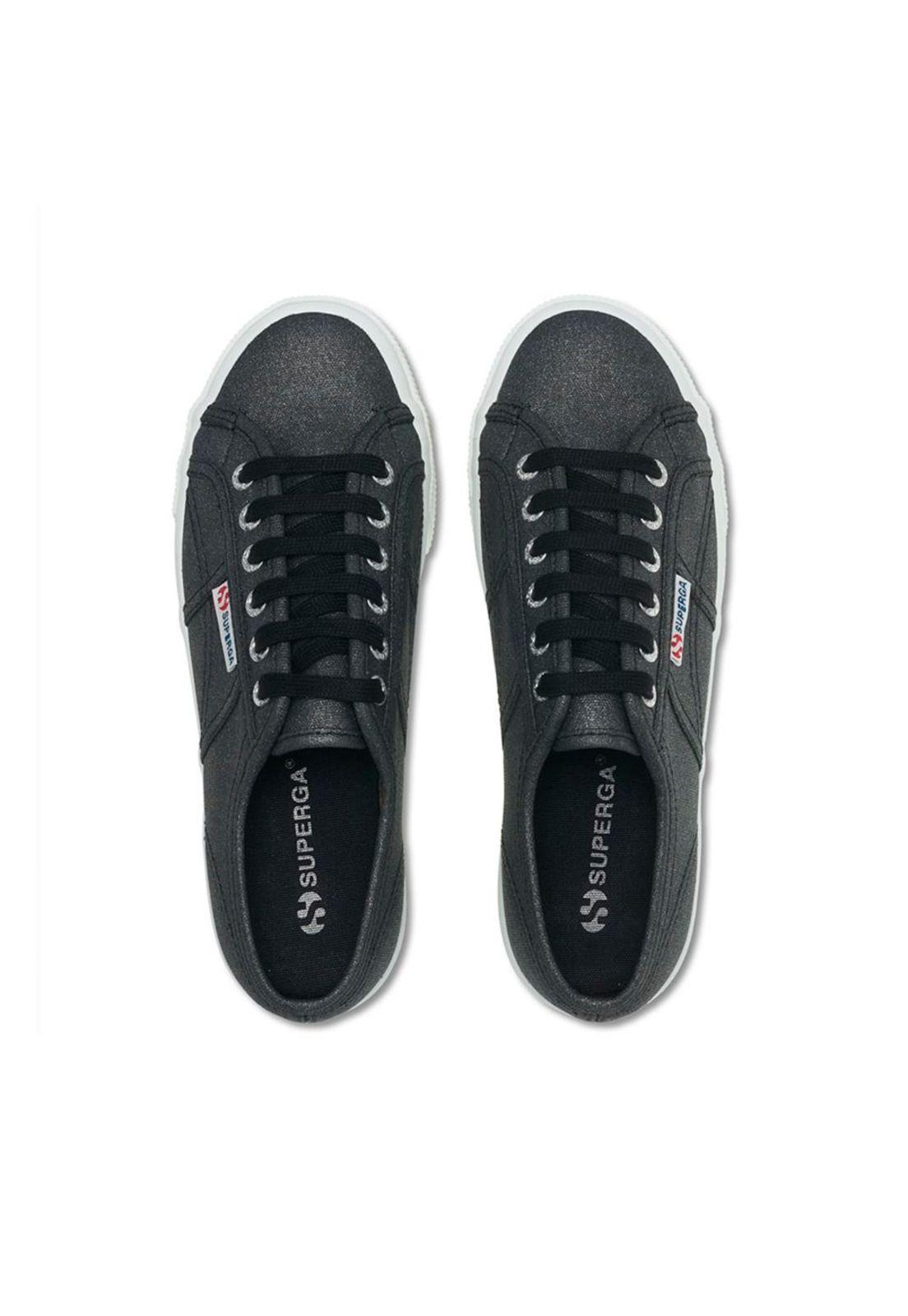 Zapatilla 2790 Glitter Canvas Black-3