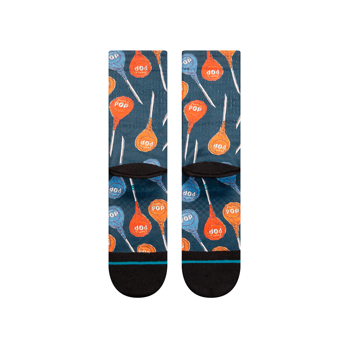 Stance Sock Tootsie Pop Black Blue-2
