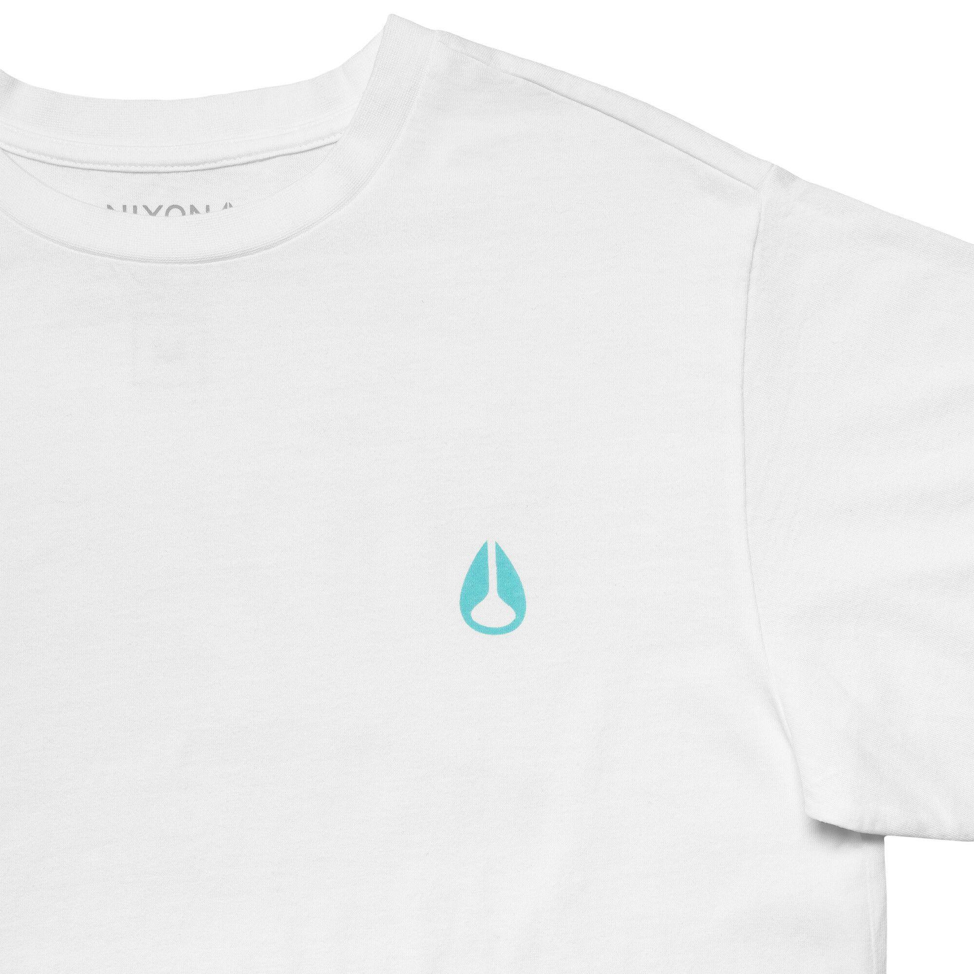 Polera Nixon Men Don’t Stop Time Racoon White-2