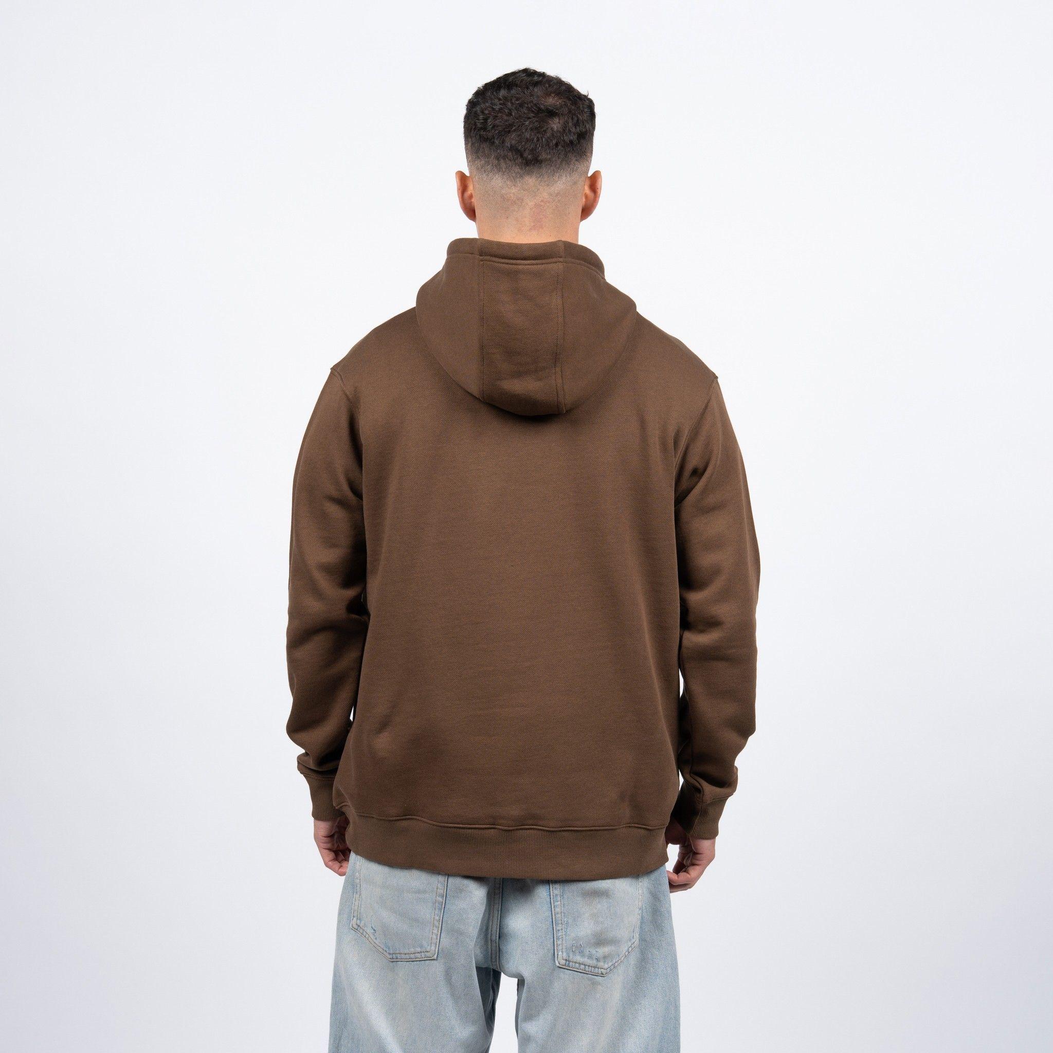 Polerón Hoodie Reef Men Brown Logo Light Brown-1