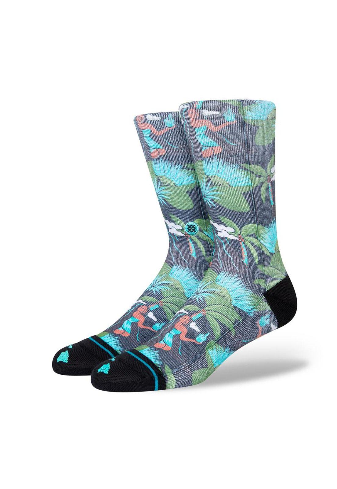 Stance Sock Men Peles Hair Washed Black-0