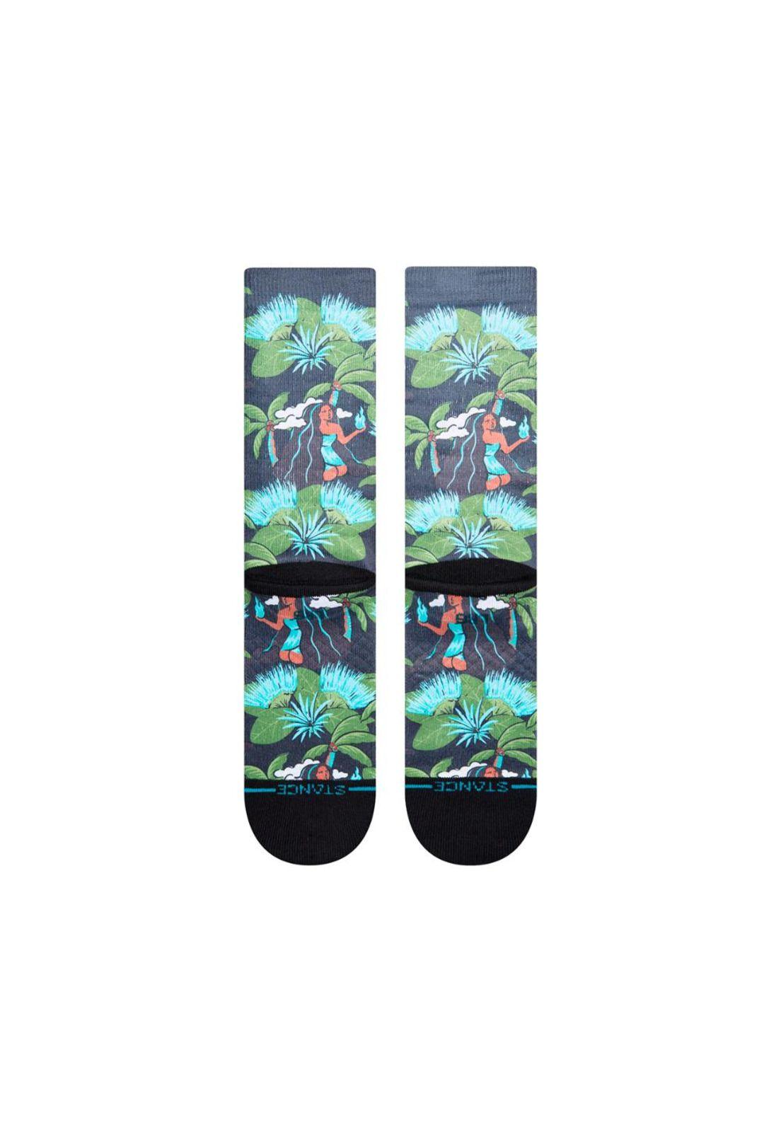 Stance Sock Men Peles Hair Washed Black-2