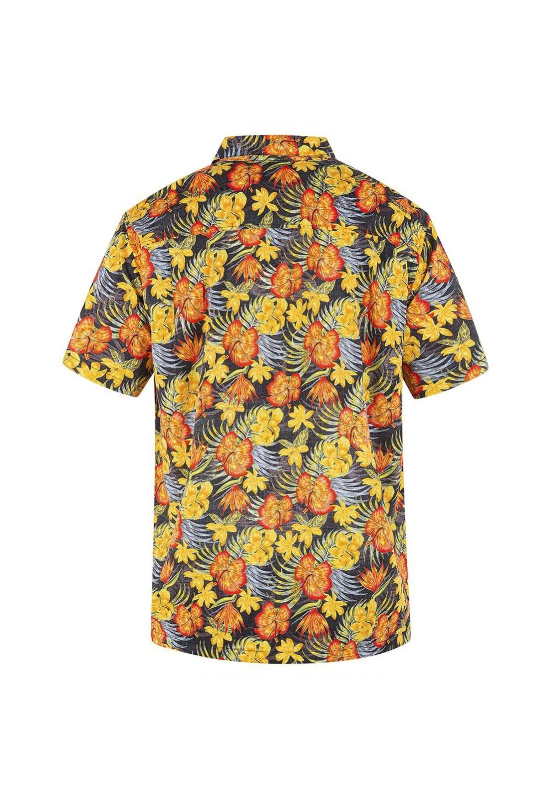 Camisa Rincon Ss Flower Multicolor Hurley-1