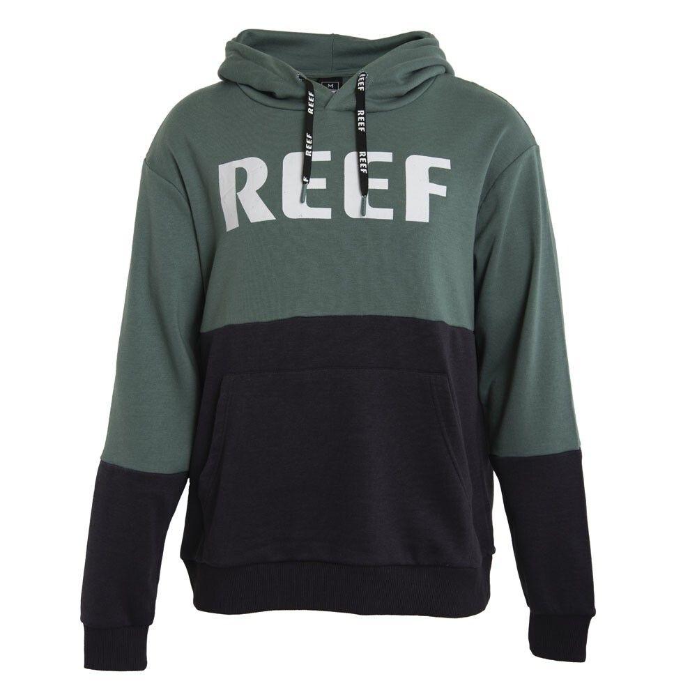 Poleron Men Hoodie Bicolor Green Black-0