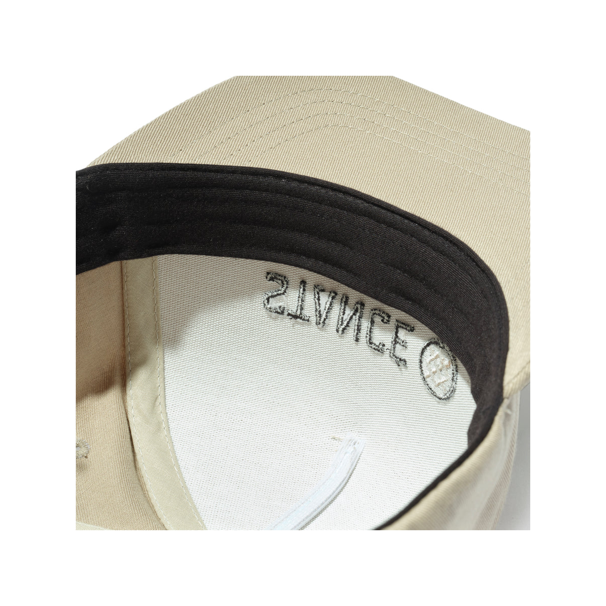 Jockey Icon Snapback Hat Taupe-2