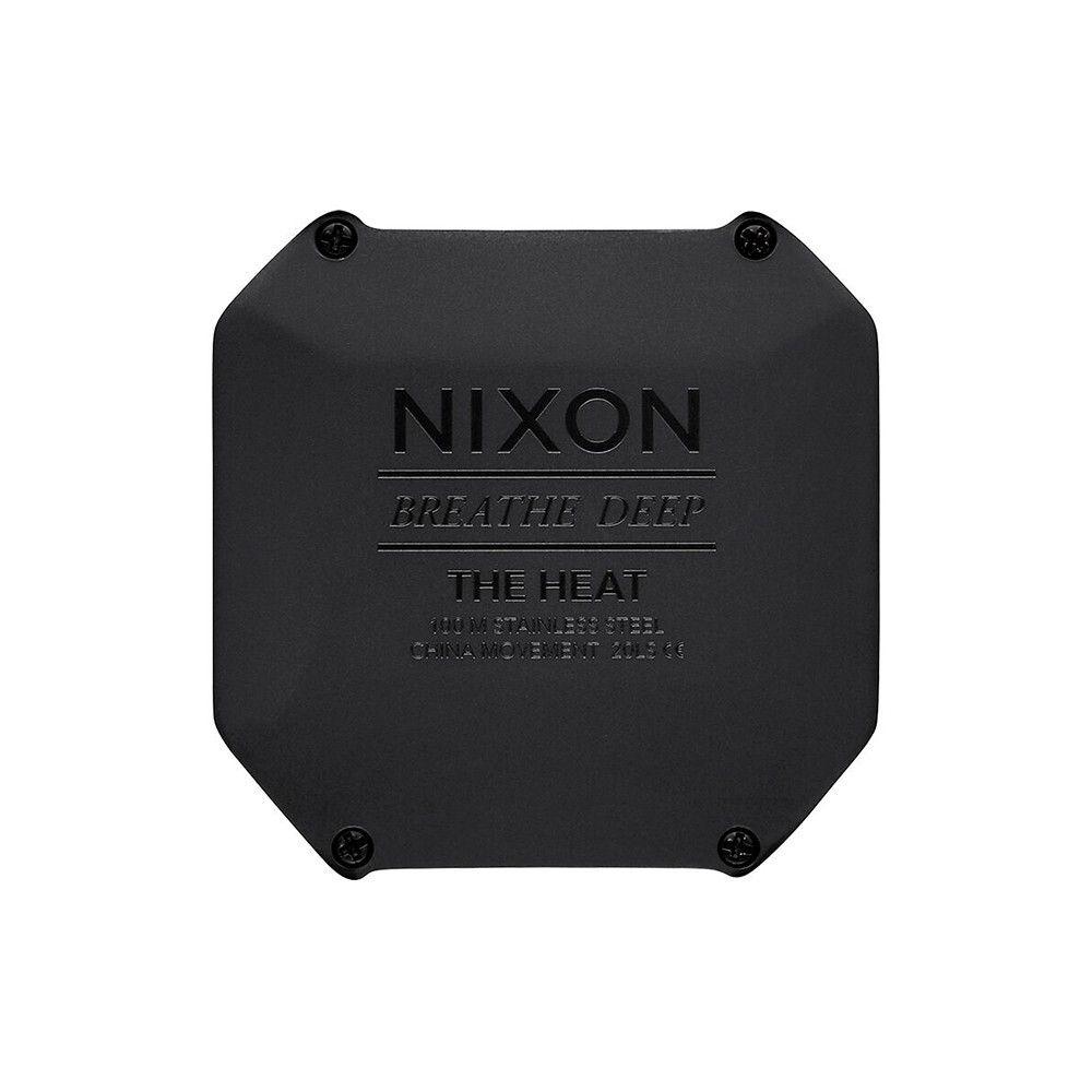 Reloj Heat Black White Nixon-3